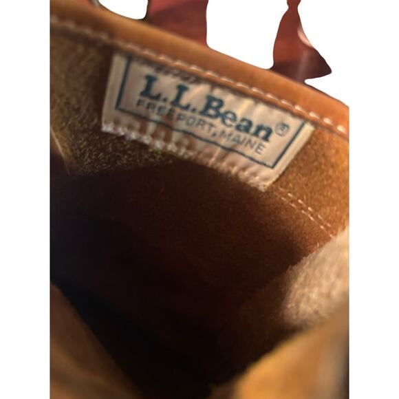 Vintage L. L. Bean Duck Boots 8" hunting snow brown leather Men's 7 Women's 9 - Picture 6 of 9